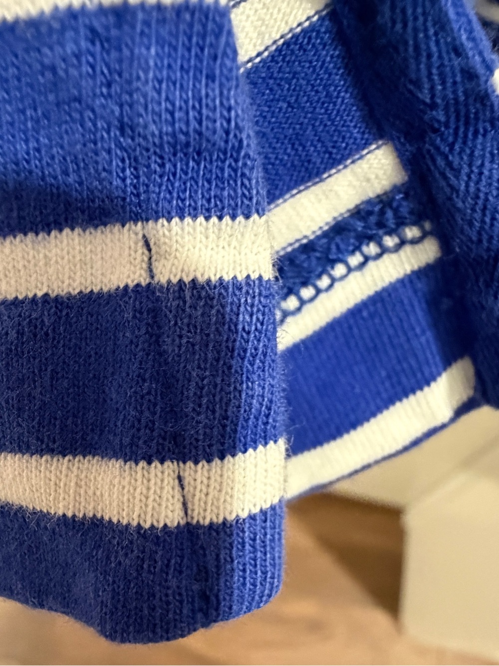 J.Crew 100% cotton nautical pullover. - Picture 5 of 6